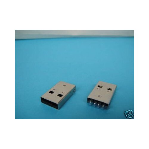 100 Right Angle USB Panel Chassis Connector Plug PK7