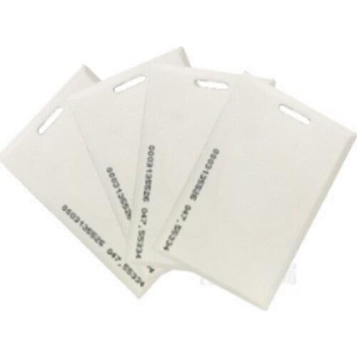 1000pcs wholesale Original 125khz RFID Plastic t5577 thick id card
