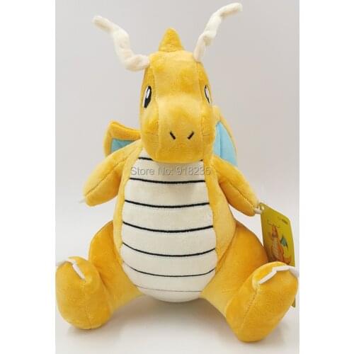 5/Lot Genuine Dragonite 26CM Plush Doll Soft Cartoon Dolls Christmas Gift Stuffed Toys