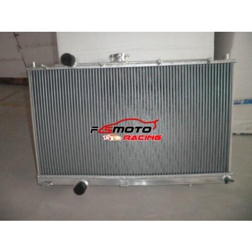 All Aluminum Alloy Radiator For Mitsubishi Lancer Evo 4 5 6 MT Turbo 1996-2000 96 97 98 99 00