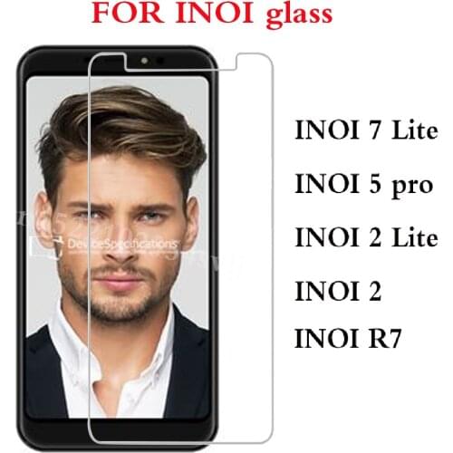 Smartphone Tempered Glass Protective Film Screen cover phone For INOI 7 Lite R7 5 pro 2 Lite glass