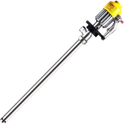Hot sale SB-3 150L/Min 10m electric barrel oil pump (Stainless steel tube and plastic Impeller)