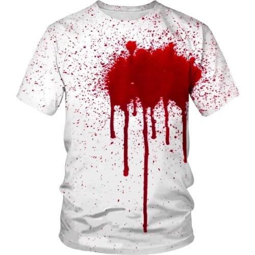 Cool summer mens oversized T-shirt high-end graffiti painting 3D printing T-shirt Harajuku cool mens clothing