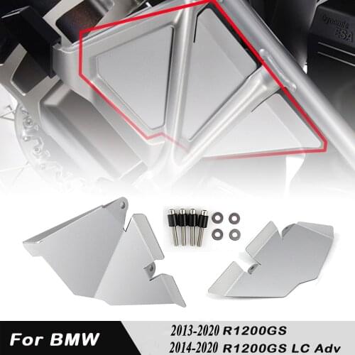 R1200 GS ADV Motorcycle Rear Seat Foot Pedal Mudguard Fender Recess Cover For BMW R1200GS ADV 2013-2018 2014 2015 2016 2017