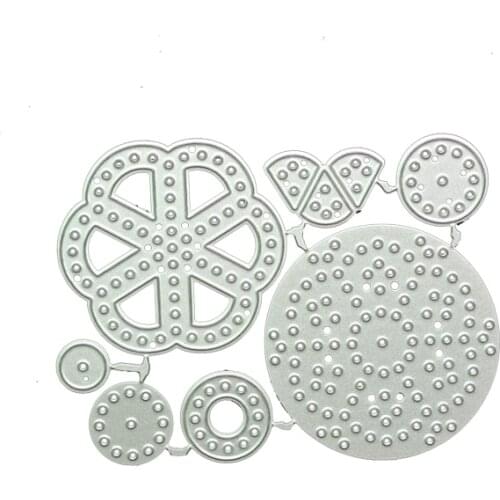 YINISE CUT Metal Cutting Dies For Scrapbooking Flowers Stencils Scrapbook DIY Album Cards Decoration Embossing Die Cuts Cutter