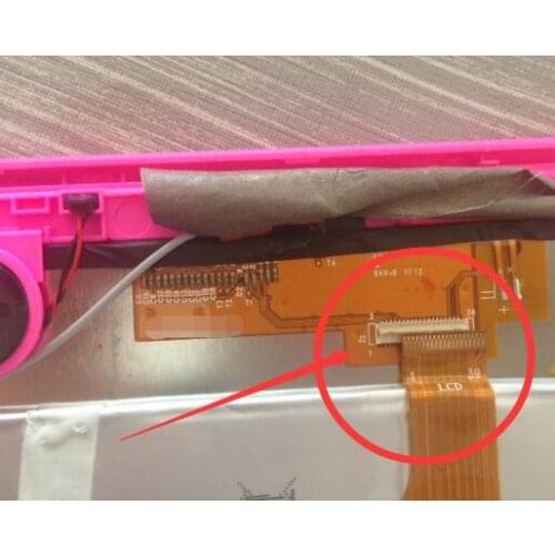 New 8" lcd screen For SPC Lightyear 9744216 v1.1 Tablet display