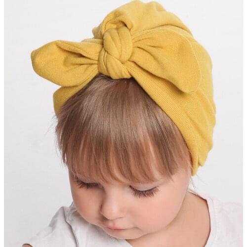 Autumn Winter 3-18M Baby Hat for Girls Thicken Cotton Warm Baby Winter Hat Cute Baby Girl Hat Candy Color Bonnet Enfant Baby Hat