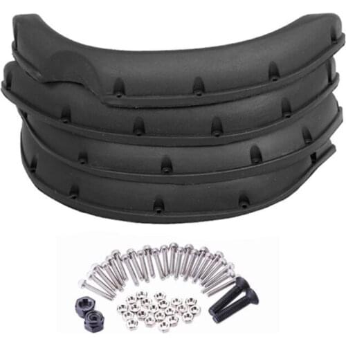 Rc Cars Professional Accessories Widened Rubber Fender Flares For 1:10 Tf2 Mojave Rc Crawler Car Body Parts