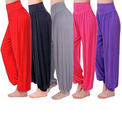 Sanwood Women's Trousers Harem Pants