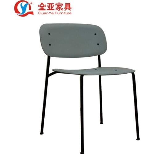 Modern minimalist home back chair Nordic furniture living room wooden chair coffee shop stacking restaurant chair dining chair