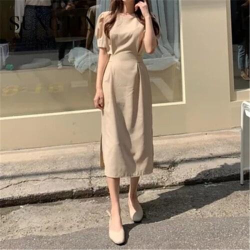 Летние платья из льна Sungtin China At AliExpress