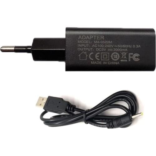 Universal 5V 2A USB Port Charger+USB to 2.5*0.7 cable or with type C cable or with micro usb cable