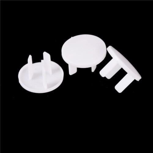 30Pcs/pack Safety Electric Socket Outlet Plug Lock Cover Protector White Plastic For Baby Children