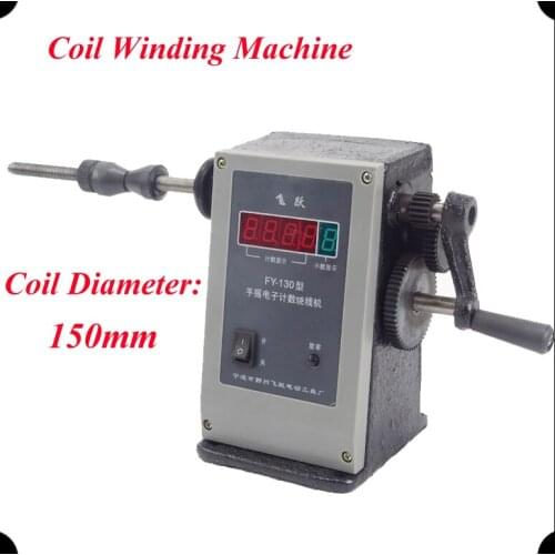 1pc High Quality New Manual Hand Coil Winding Machine Two Speed Winder FY-130