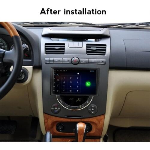 2 din Car Android video player for Ssangyong Rexton 2007 WIFI GPS Navigation stereo support DVR Carplay 1080P video