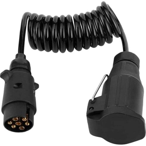 3 Meter 7 Pin Trailer Light Converter Lead Male to Female Wire Plug Truck Light Board Extension Cable