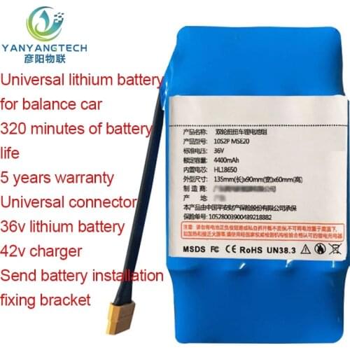 36V 42V 4400mAH Lithium Battery Two-wheeled Scooter Motorcycles Motorbike High-capacity