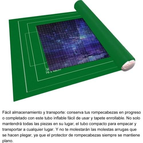 Puzzle Accessories Toy Portable Travel Storage Bag Puzzle Storage Roll Up Mat Jigsaw Roll Felt Mat Play Mat