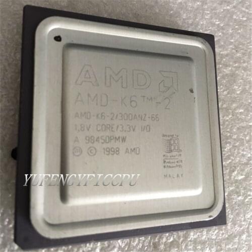 AMD-K6-2/300ANZ-66 Antique cpu collection testimony of history antique computer accessories