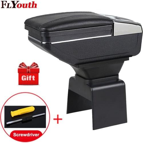 Car Armrest Box For Citroen Elysee For Peugeot 307 2004-2013 Central Store Content Box Cup Holder Ashtray Interior Car-Styling