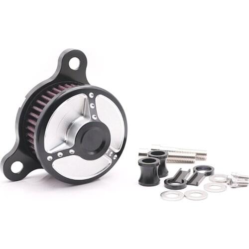 CNC Aluminum Air Cleaner Intake Filter Motorcycle For Harley Sportster 1200 XL 883C 1991-2016 Custom