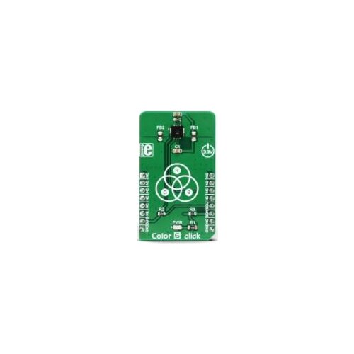 MIKROE-3061 Optical Sensor Development Tools Color 6 click AS73211 Module