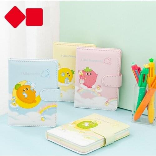 Stationery Magnetic Buckle Book Color Page Student Hand Ledger Creative Gift Notebook Gift