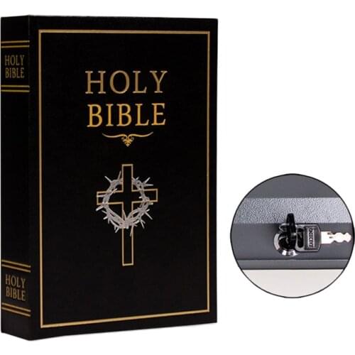 Book Safes Secret Simulation Bookcase Security Hidden Home Cash Money Jewelry Locker Safe Storage Box With Lock