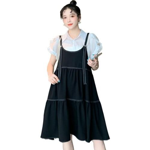 Summer Maternity Dresses Pregnant Woman Clothes Maternity Dresses for Photo Shoot Loose Casual Ropa De Maternidad Dresses BE50DR