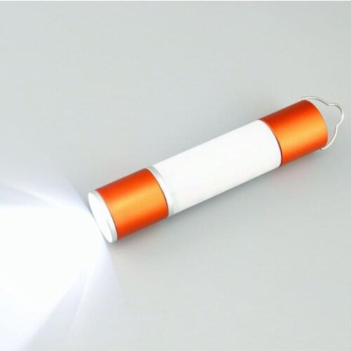 Rechargeable Camping Torch LED T6 Zoomable Pocket Flashlight with Side Light Power Bank Function Supporting Outdoor Activities