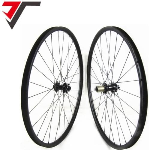 TRIPS DA206 straight pull carbon MTB wheelset 27.5er Hookless carbon bike wheels Tubeless 28H 650B carbon mountain bicycle wheel