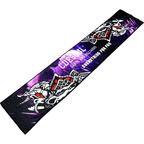 CUESOUL Dart Towel for Darts,Microfiber Sport Towel with Hanging Hook,Quick Dry
