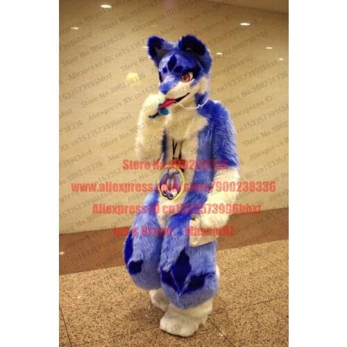 3-D Eyes Fursuit Fullsuit Huksy Dog Costumes Full Furry Suit Furries Anime BJ002 Teen Costumes Full Furry Suit FOR Child Adult
