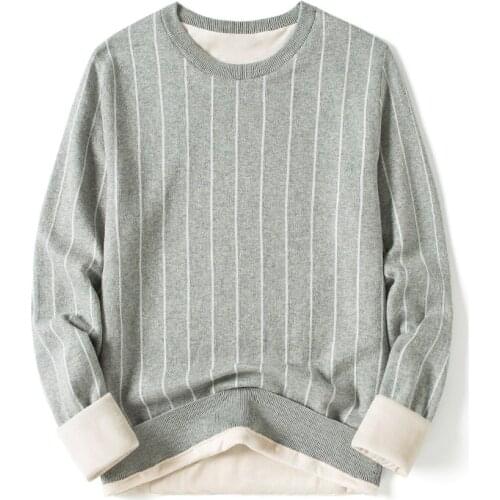 GlacialWhale Mens Knitted Sweater Men 2021 Winter Solid Sweaters Pullover Jumper Harajuku Korean Style Casual Blue Sweater Men