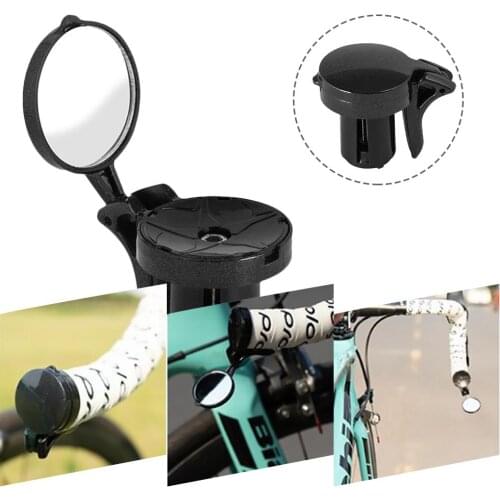 Bicycle Rearview Mirror Bike Equipment Adjustable 360 Degrees Safety Lightweight Reflective Mirror Cycling Supplies