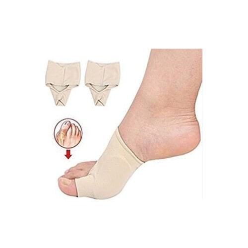 2 Pcs Bunion Corrector Gel Pad Stretch Nylon Hallux Valgus Protector Guard Toe Separator Orthopedic Supplies