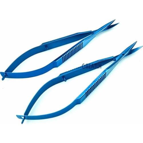 21mm Scissors Ophthalmic Westcott Tenotomy Scissor Titanium eye tool