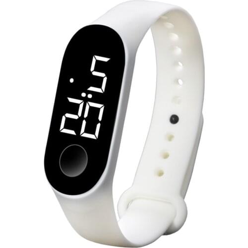 Minimalist Men Fashion Ultra Thin Watches Led Electronic Sports Luminous Sensor Watches Fashion Men And Women Watches Gift