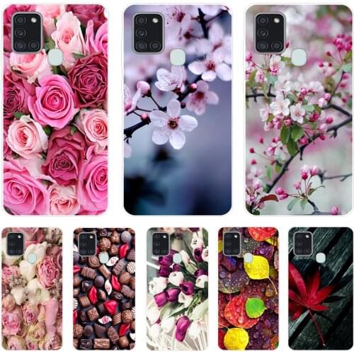 For Samsung A21S Case Shockproof Soft silicone TPU Back Cover For Samsung Galaxy A21S Case A 21S A21 S 2020 A21S Phone Cases