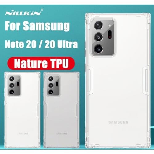 TPU Case for Samsung Galaxy Note 20 Note20 Ultra Nillkin Nature Clear Soft Silicon Soft Cover