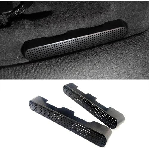 For Volkswagen VW Touareg CR7 2018-2021 Under Seat Floor AC Air Conditioner Vent Outlet Grille Protective Cover Car Styling Trim