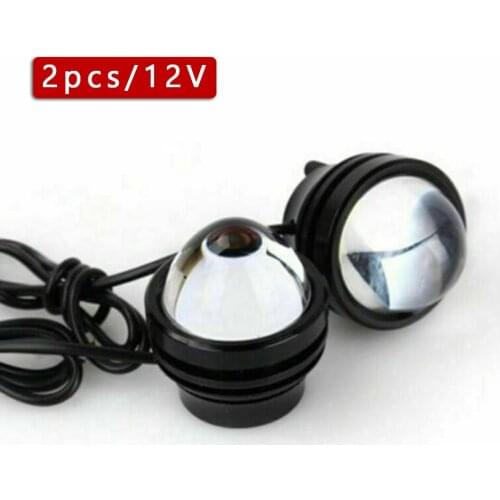 DRL Daytime Running Light Daytime Fish Eye Fog Lens Light Running 45mm*40mm