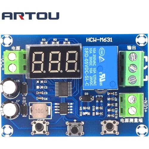 XH-M608 battery charging module meter under voltage overvoltage protection for power amplification module