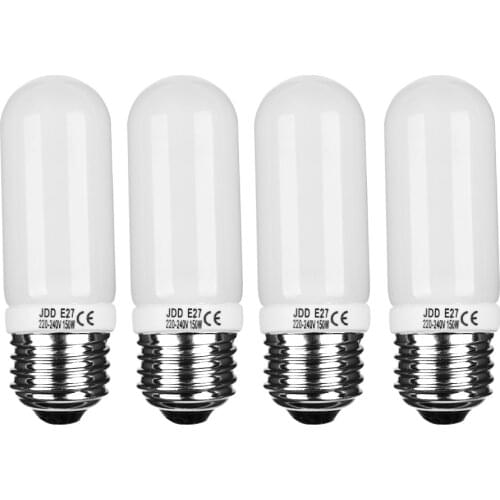 Godox 4PCS 150W Photo Light Modeling Lamp Bulb for Studio Strobe Flash