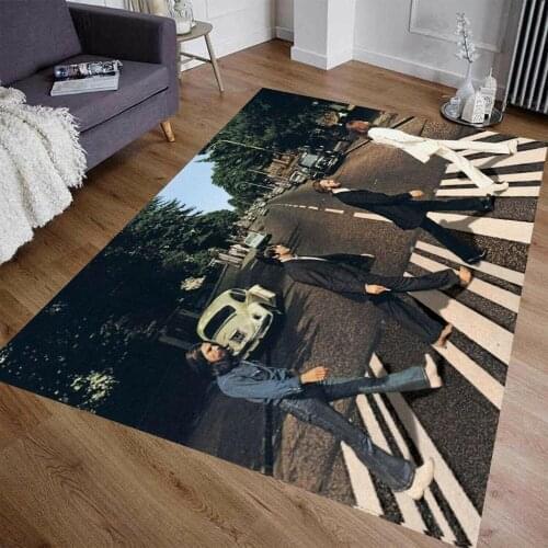 The Beatles 4 Patterned Carpet ,Non Slip Floor Carpet,Teens Carpet,Turkish Rug