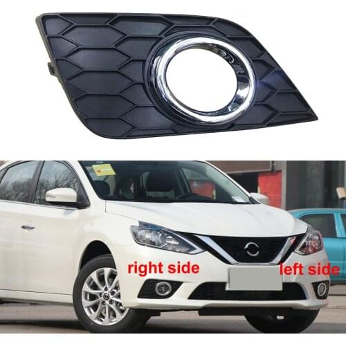 For Nissan Sylphy 2016 2017 2018 2019 Front Bumper Grille Driving Lamp Cover Fog Light Cover Fog Lamp Shell
