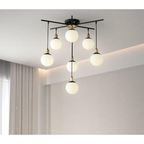 Chandelier Lighting Modern Home Decoration Ceiling Nordic LED Chandelier Bedroom Living Room Indoor Chandeliers Restaurant Light