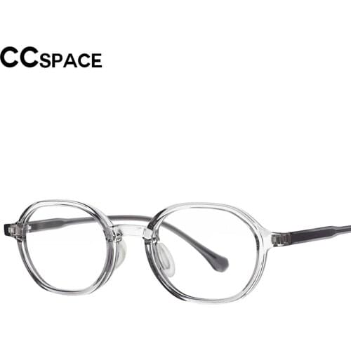 53113 Oval Blue Light Blocking Ladies Eyewear TR90 Frame Acetate Legs Decorative Vintage Gaming Men Womens Computer Glasses