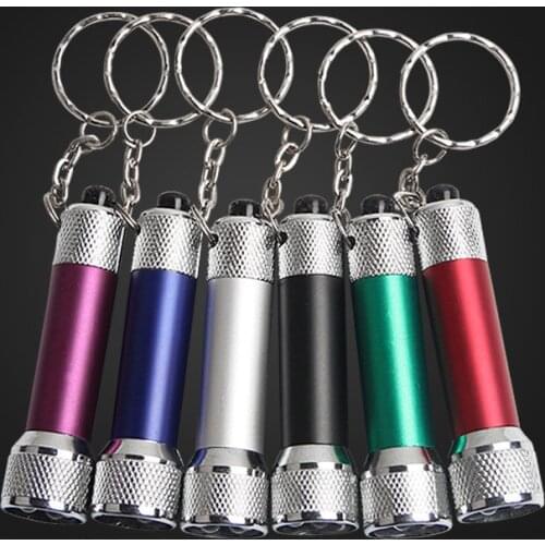 Led5 Flashlight Outdoor Adventure Portable Key Chain Camping Handheld Flashlight Use Teaching Instructions Gifts Outdoor