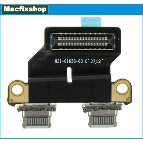 Laptop DC Power Jack Board 821-01658-A 820-01161-A For MacBook Air 13 inch A1932 2018 Type-C USB-C Power Connector Flex Cable